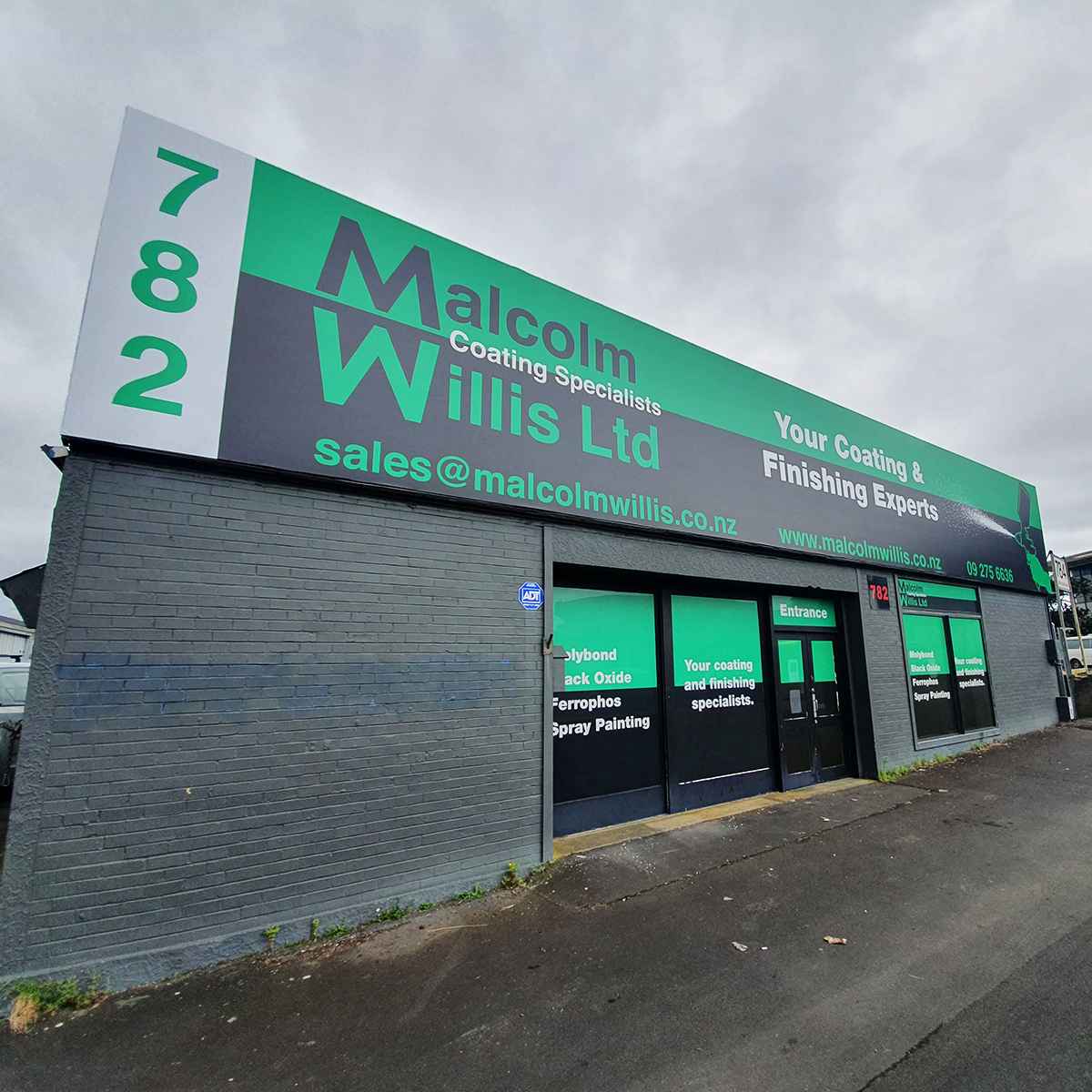 Signage services in Auckland